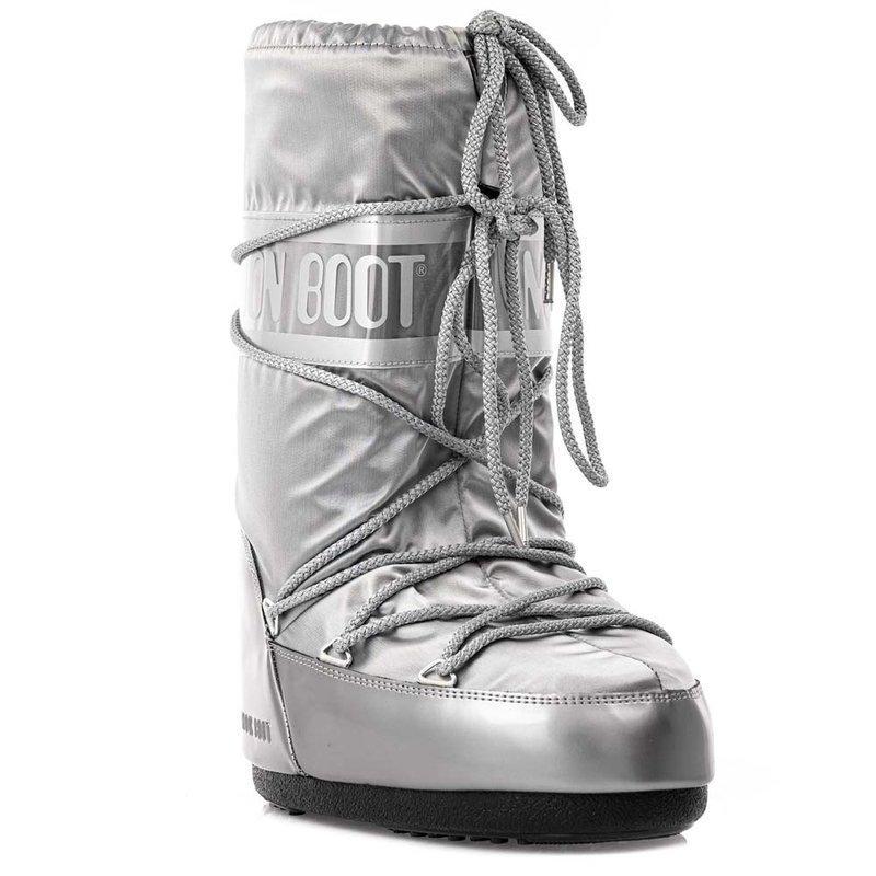 Moon Boot Glance Silver čizme ženske, Siva