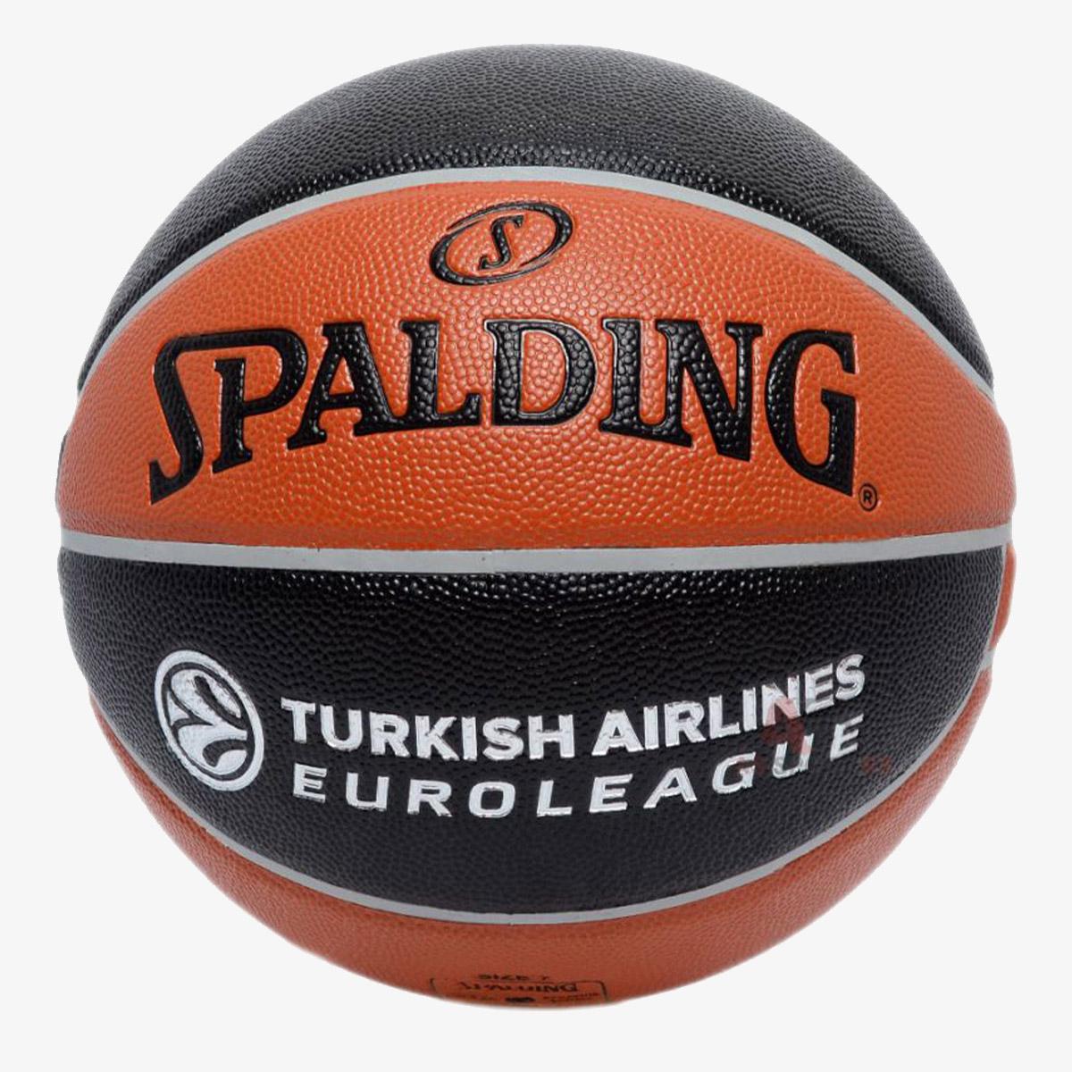 Spalding Lopta Za Kosarku Euroliga 500, Unisex, Narandžasta