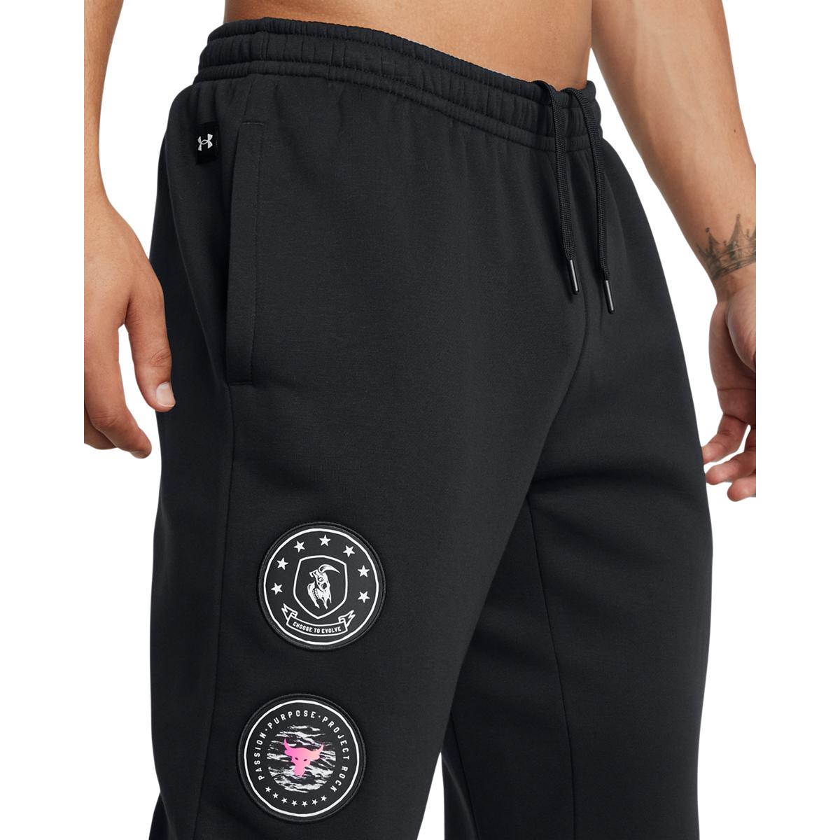 Under Armour Pantalone Rock M, Crna
