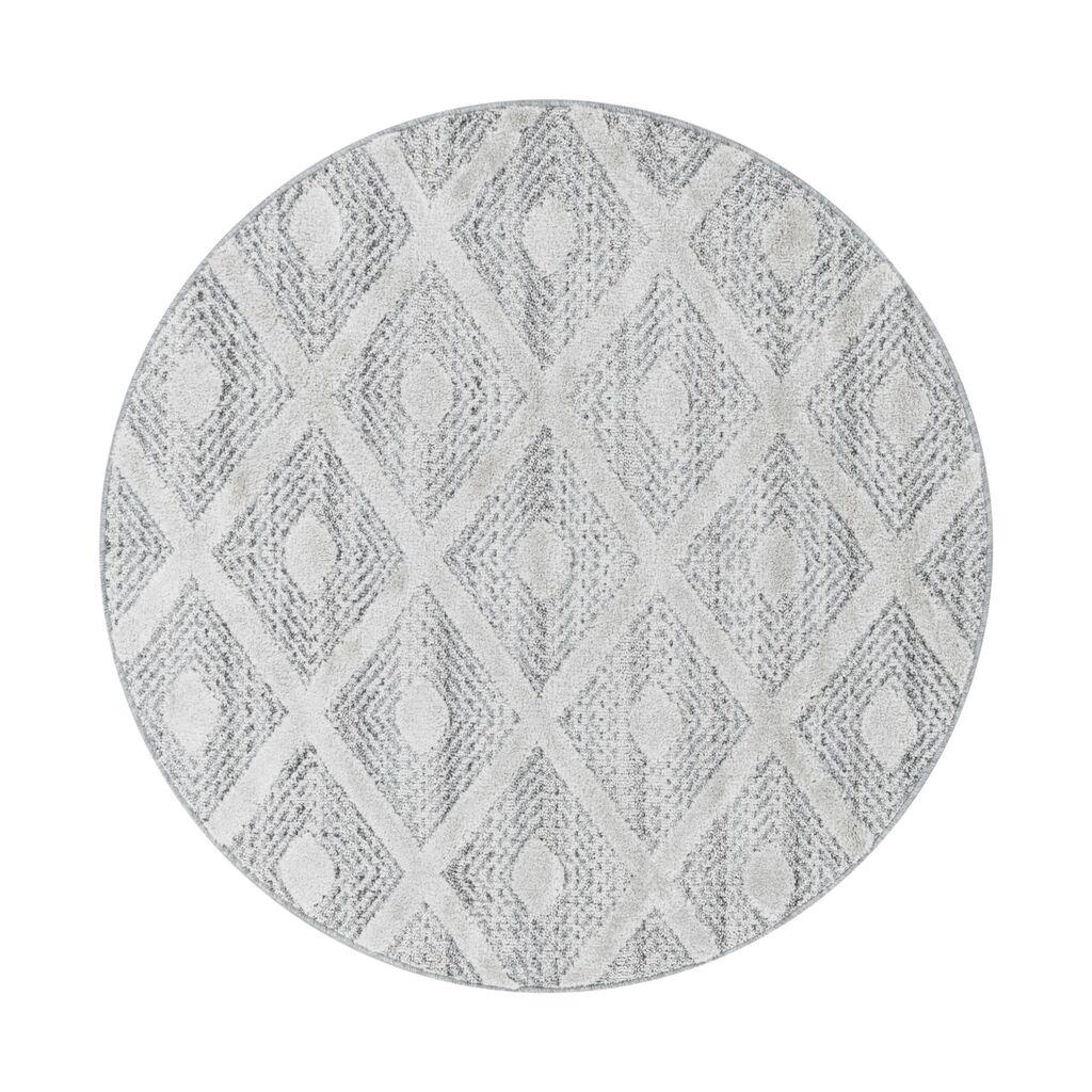 Conceptum Hypnose tepih Pisa 4707, 120 x 120 cm, siva
