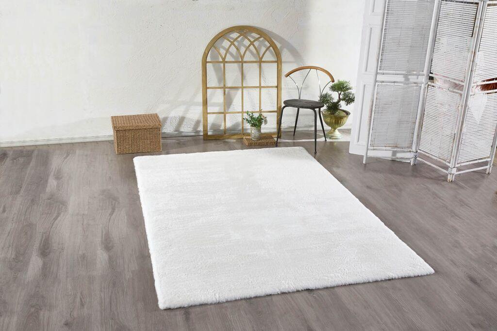 Conceptum Hypnose tepih od umjetnog krzna, 160 x 220 cm, bijela