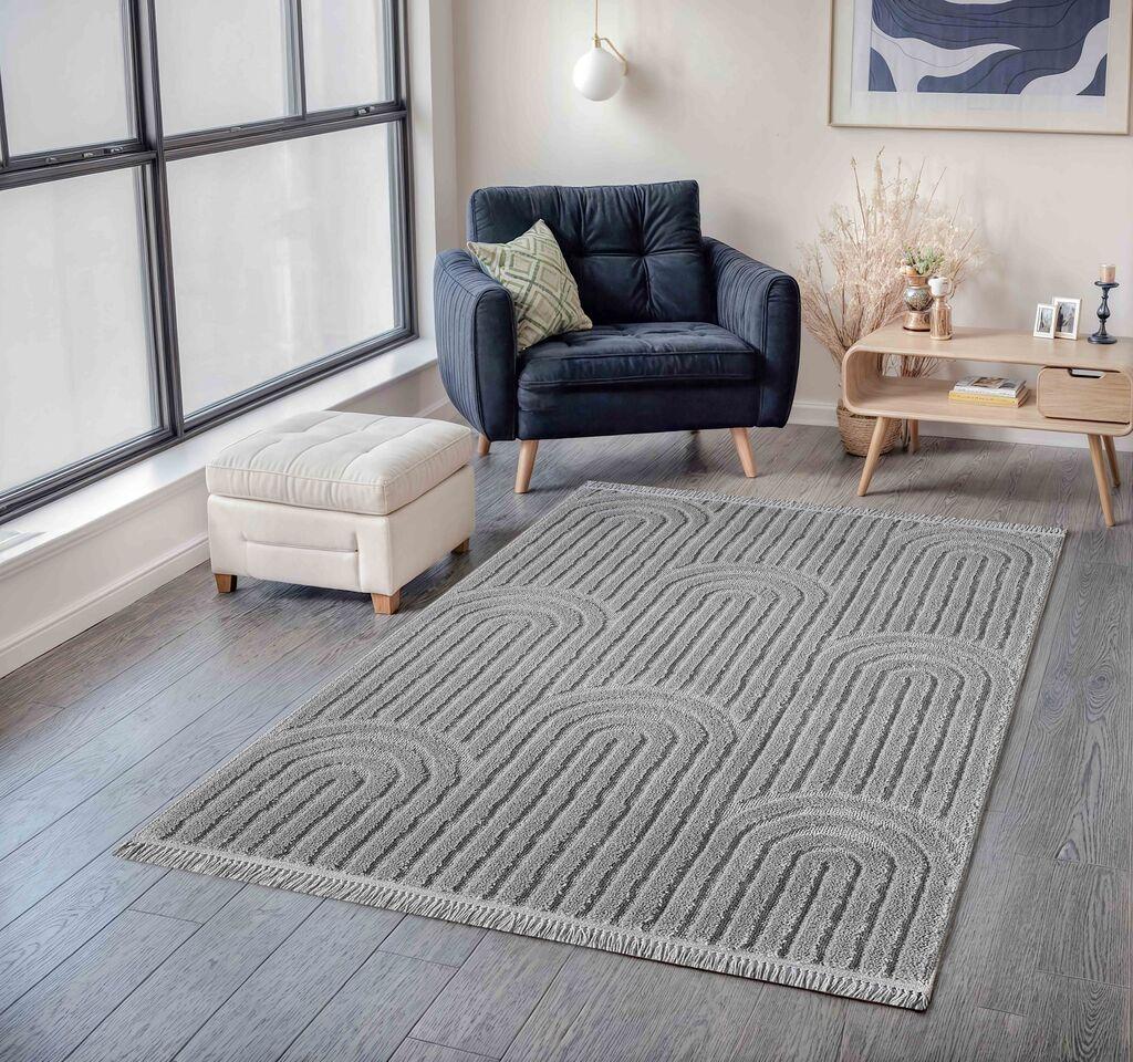 Conceptum Hypnose tepih Janerio, 160 x 230 cm, siva