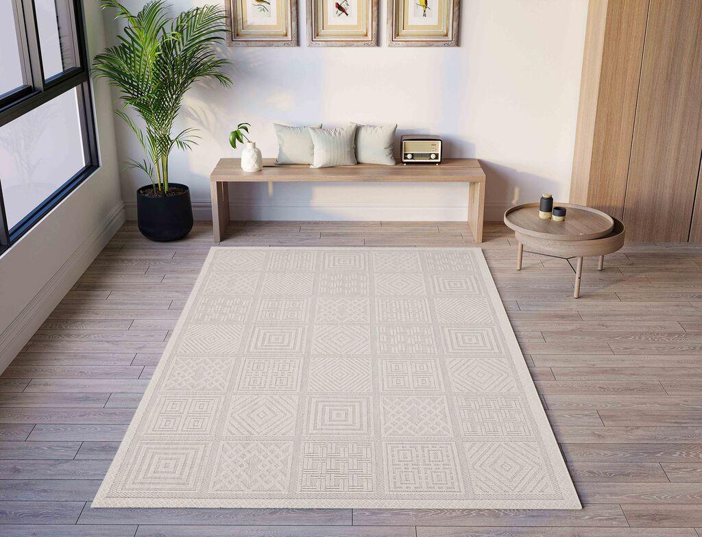Conceptum Hypnose tepih Katia, 120 x 170 cm, bijeli