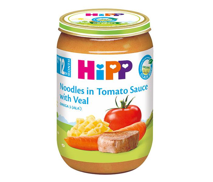 Kašica mesna-tjestenina u paradajz sosu sa teletinom  220g