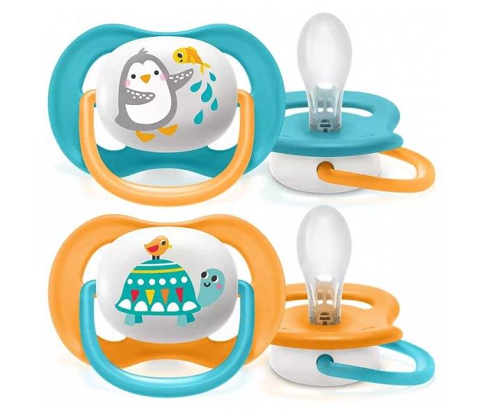 PHILIPS AVENT Duda STHR Orthod 2/1 plavo-narandžasta