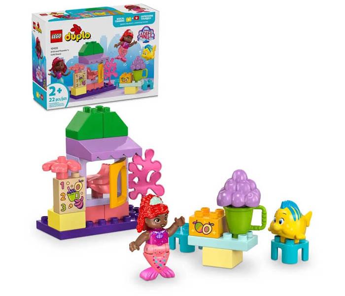 Lego Igračka kocke DUPLO Ariel and Flounder's Café Stand 2+,Šarena