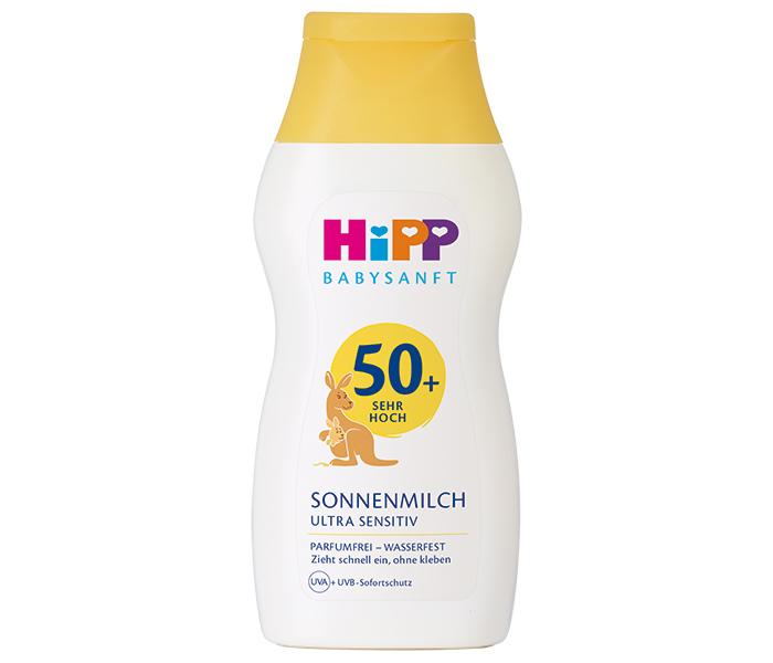 HiPP Baby mlijeko za sunce 200ml 50+, Bijelo