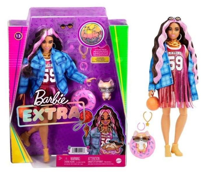 MATTEL Barbie lutka Ekstra košarkašica
