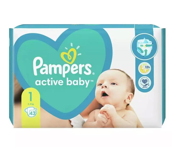 PAMPERS Pelene Active Baby 1 43/1
