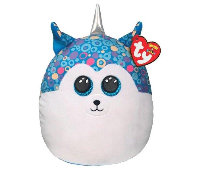 TY Plišana igračka haski Helena plavo-bijela