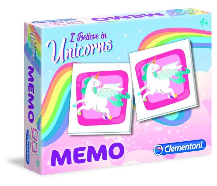 CLEMENTONI Memo Kreativni set za djevojčice Jednorog