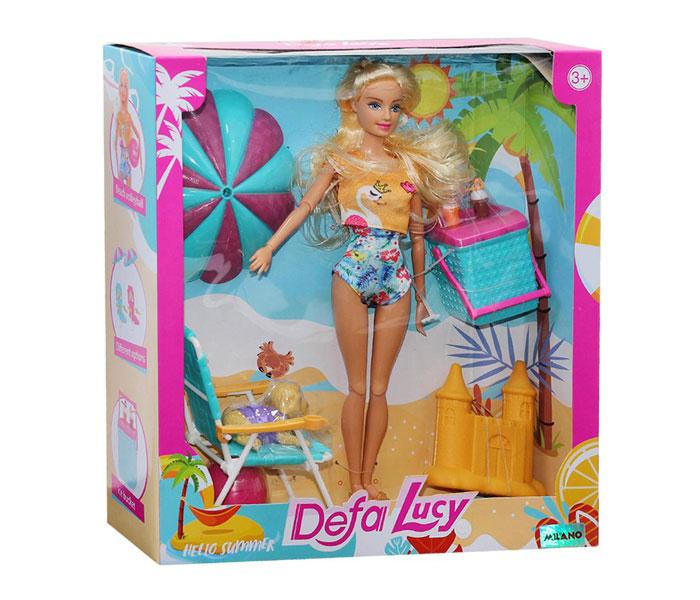 Defa Lutka na plaži, Šarena