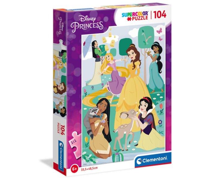 CLEMENTONI Puzzle 104 komada Disney Princess