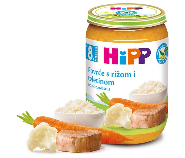 Kašica mesna -fino povrće  sa teletinom 220g