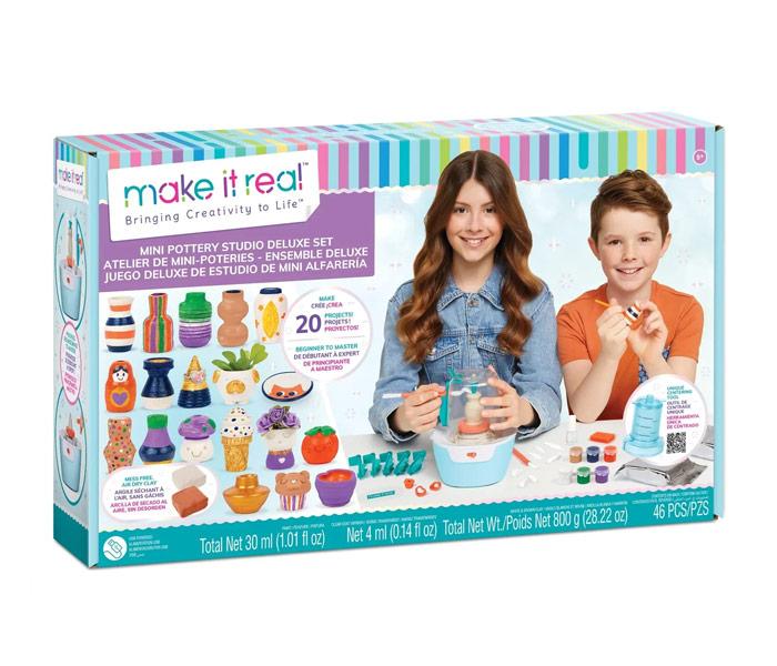 Make It Real Mini Pottery Studio Deluxe