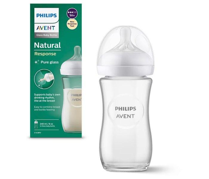 AVENT boca natural response staklo 240ml 933/01