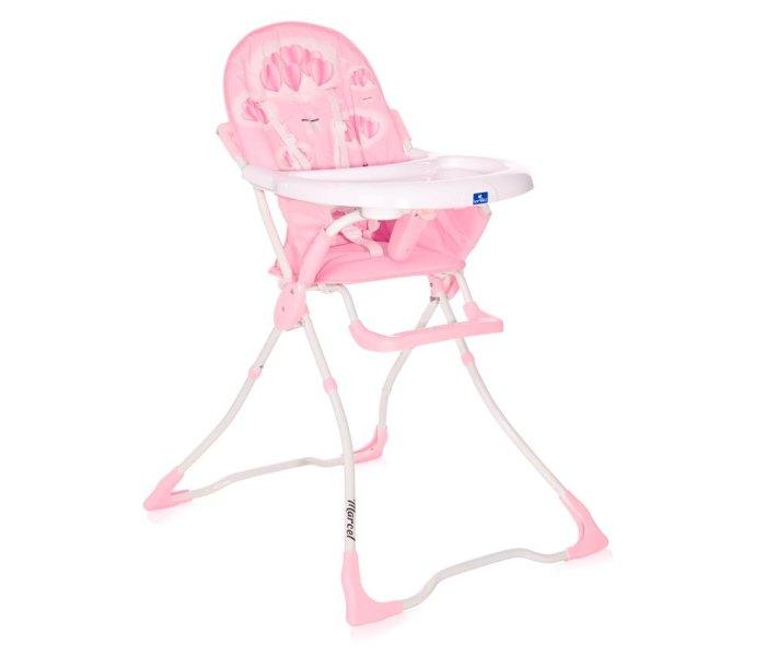 LORELLI Hranilica za bebe Marcel Pink Hearts roze