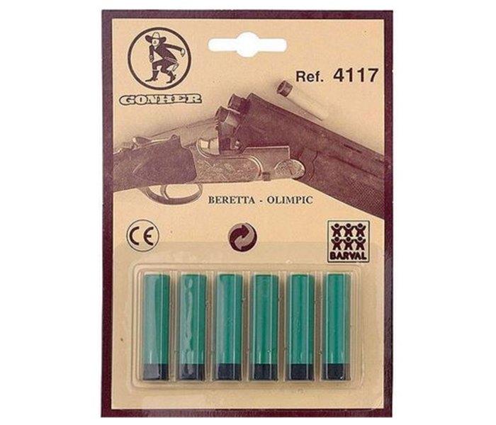 Gonher Igračka municija za pušku ,Zelena