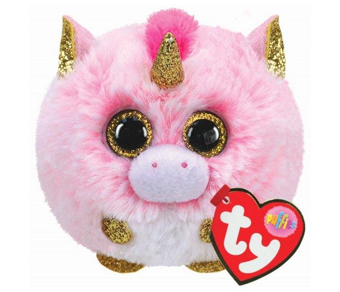 TY Plišana igračka Unicorn Fantasia roze