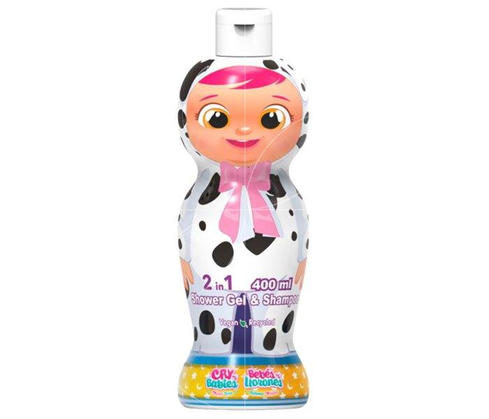 Air val Šampon i kupka 2 u1 Cry babies 400ml., Bijela