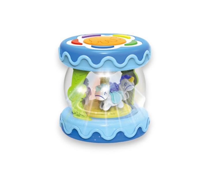 BBO Igračka muzički bubanj - plavi,