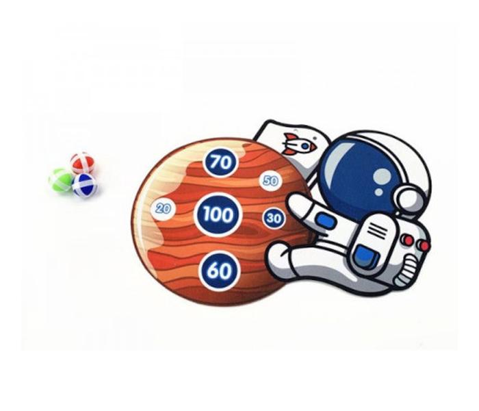 Društvena igra pikado sa lopticama-astronaut