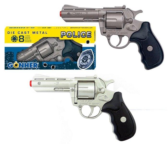 Gonher Igračka revolver policijski 8 metaka