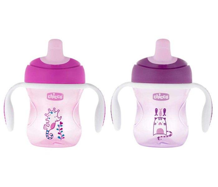 CHICCO CFL Training Cup, 6m+, Pink