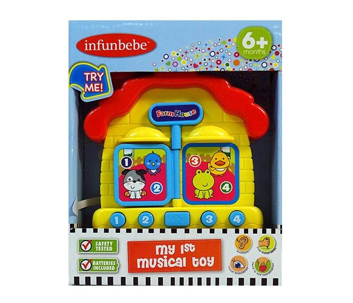 INFUNBEBE Toy Animal Farm Yellow