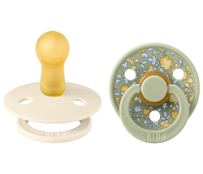 BIBS duda Liberty, 0-6m, 2 komada, Eloise Blush Mix