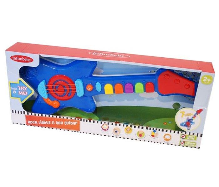 Infunbebe Gitara igračka za bebe, Plava