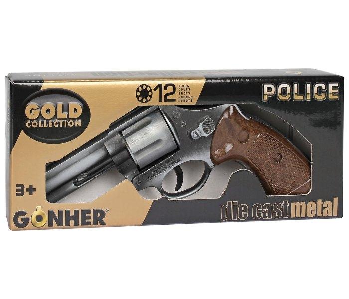 Gonher Igračka revolver policijski 12 metaka