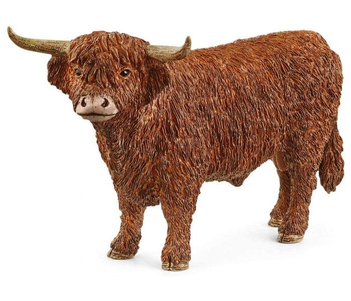 Schleich Igračka Highland bik, Smeđa (braon)