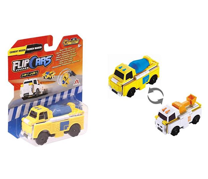 FLIP CARS kamion 2u1 vozilo za miješanje i rovokopače cementa