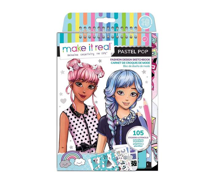 UČINITE STVARNIM Unošenjem kreativnosti u život Pastel Pop bojanka