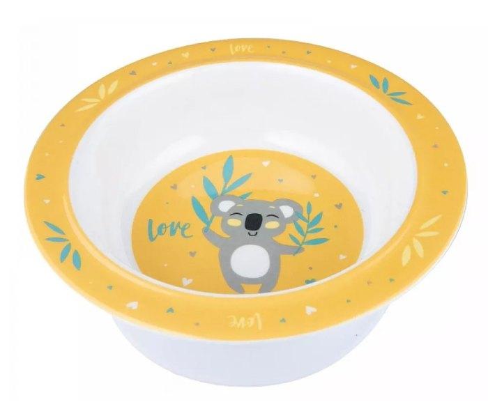 CANPOL BABIES Zdjela za bebe 4/519 Exotic Animals žuta