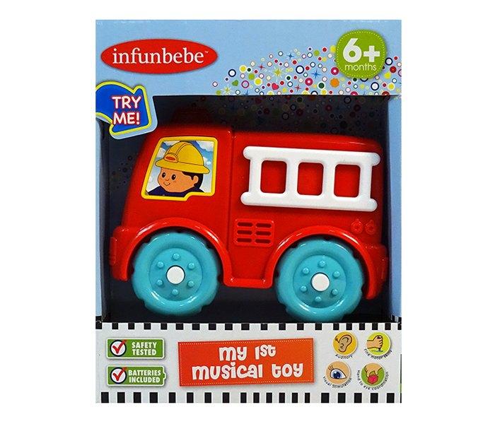 INFUNBEBE igračka Vatrogasna crvena
