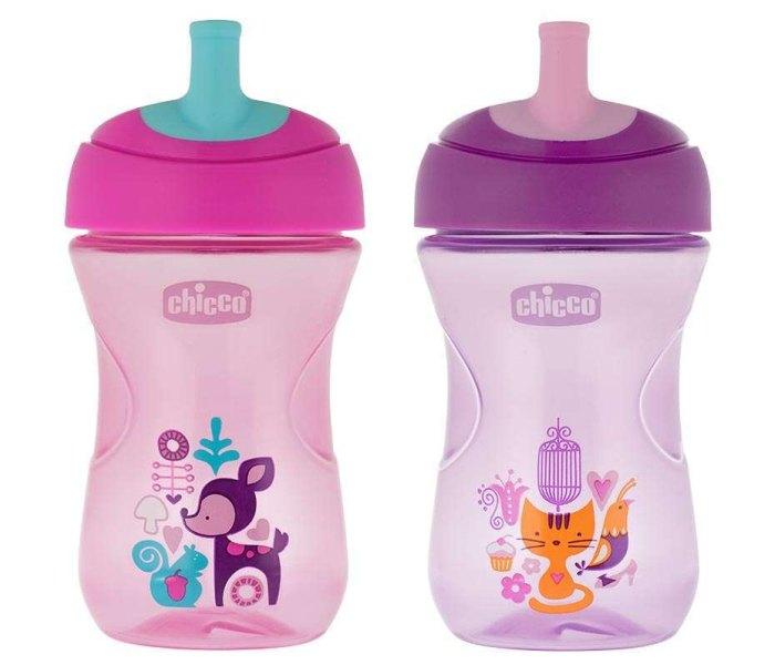 CHICCO plastična čaša 12m+