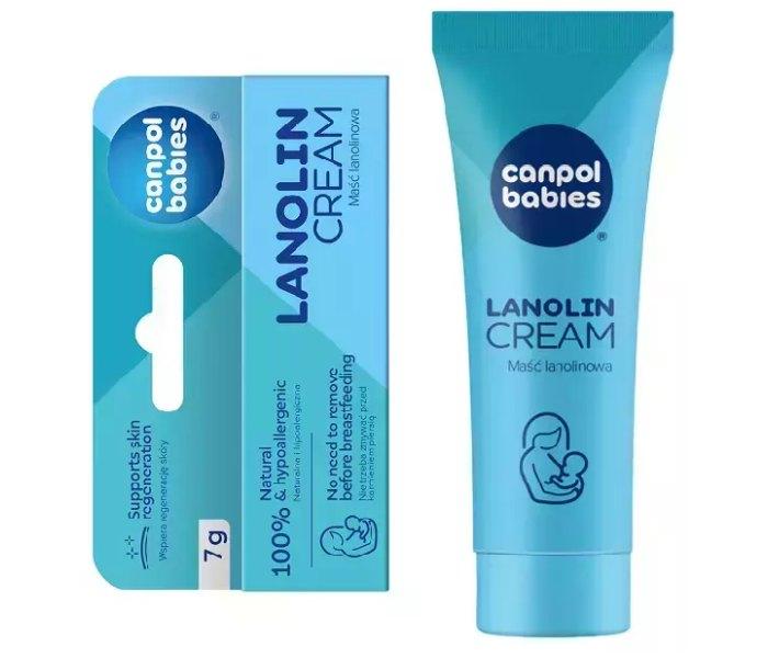 Canpol Krema za bradavice Lanolin 7grama, Plava