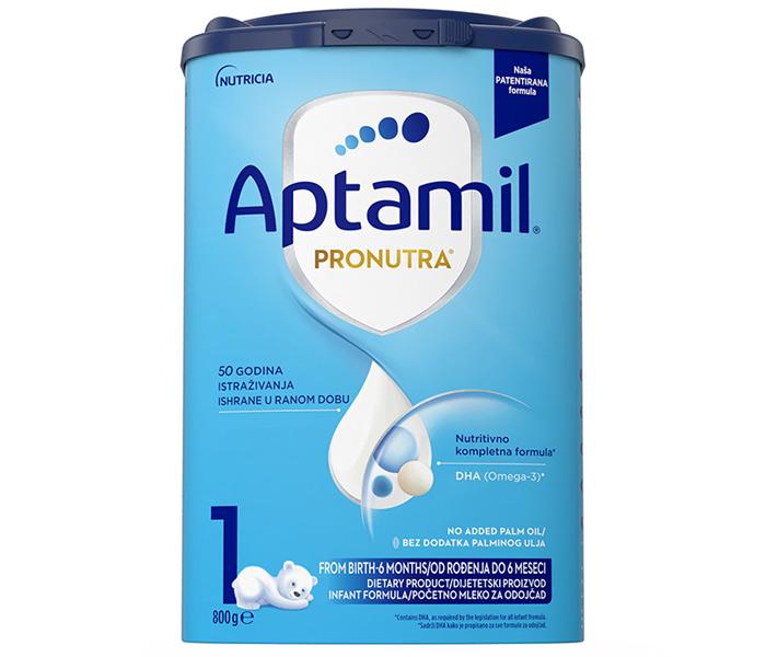 NUTRICIA Inicijalna mlečna formula za odojčad 0-6 meseci 800gr aptamil 1