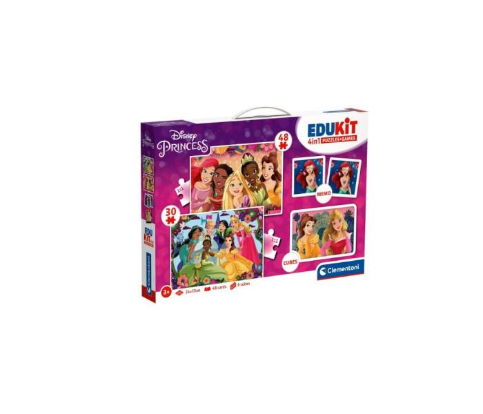 Clementoni Igračka edukativni set 4u1- Princess, Šarena