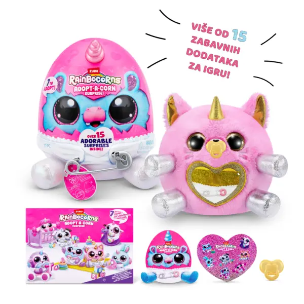 ZURU Irački iznenađenja Šareni kljunovi Udomite kljuna