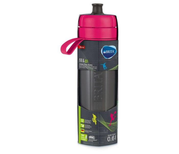 Brita Fill&Go Active Sport 600 ml Plastika crna, roza