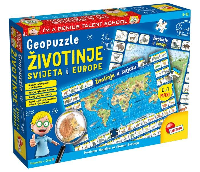 Evro Giunti I`am genius edukativna geo slagalica