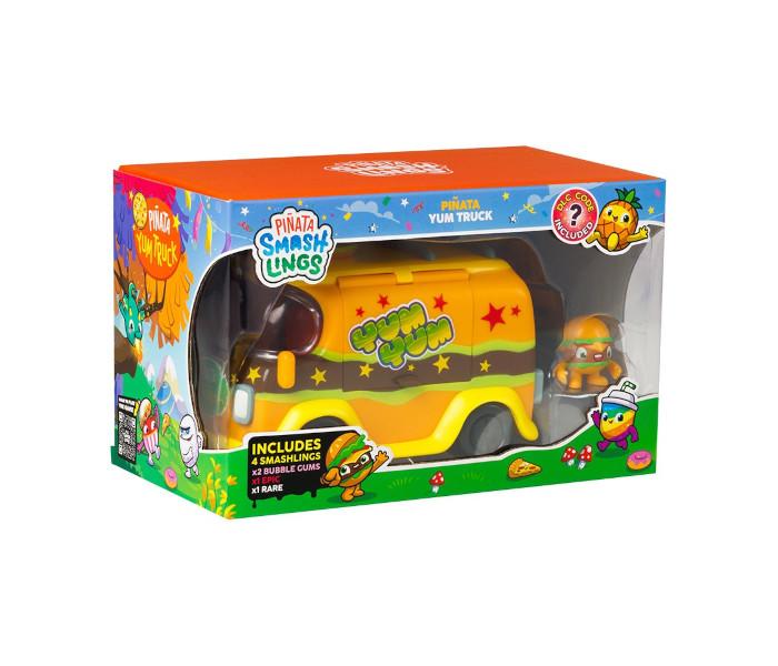 Smashlings Rainbow party bus set, Žuta