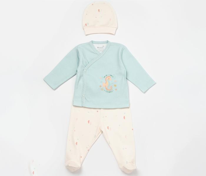 BiOrganic Bebi set 3/1, Bež/Plavi