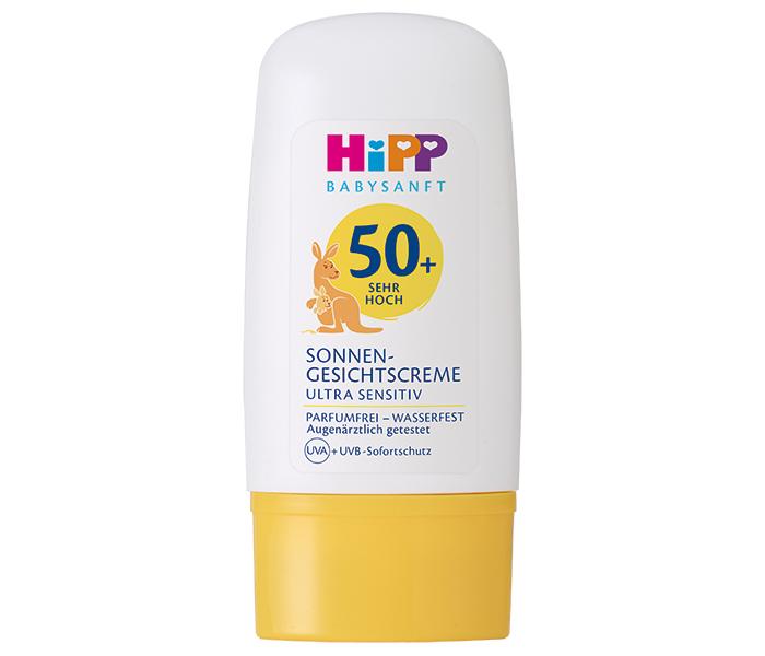 HiPP Krema za sunce za lice 30ml SPF 50+, Bijela