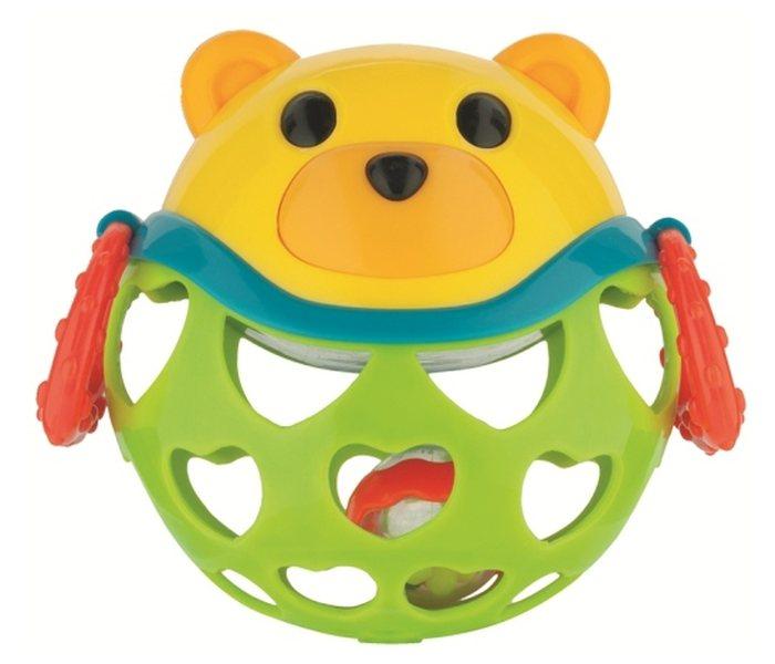 CANPOL BABIES Interaktivna igračka sa zvečkom Medvjed zeleni