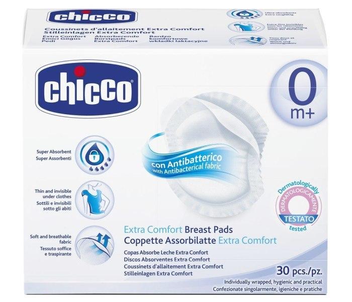 CHICCO Ulošci za grudi 30 pari.