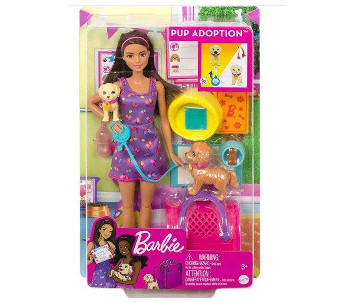 BARBIE Lutka - Usvojite kućnog ljubimca HKD86